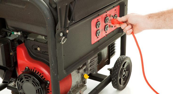 What causes a generator to surge?